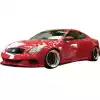 VSaero FRP LBPE Wide Body Side Skirts > Infiniti G37 Coupe 2008-2015 > 2dr Coupe - Image 24