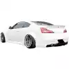 VSaero FRP LBPE Wide Body Fender Flares (rear) 4pc > Infiniti G37 Coupe 2008-2015 > 2dr Coupe - Image 3