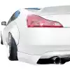 VSaero FRP LBPE Wide Body Fender Flares (rear) 4pc > Infiniti G37 Coupe 2008-2015 > 2dr Coupe - Image 7