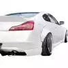 VSaero FRP LBPE Wide Body Fender Flares (rear) 4pc > Infiniti G37 Coupe 2008-2015 > 2dr Coupe - Image 11