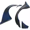 VSaero FRP LBPE Wide Body Fender Flares (rear) 4pc > Infiniti G37 Coupe 2008-2015 > 2dr Coupe - Image 21