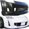 VSaero FRP AMU Front Bumper with Diffuser Kit > Nissan 350Z Z33 2003-2008 - Image 1