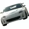 VSaero FRP AMU Front Bumper with Diffuser Kit > Nissan 350Z Z33 2003-2008 - Image 2