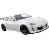 VSaero FRP AMU Front Bumper with Diffuser Kit > Nissan 350Z Z33 2003-2008 - Image 13