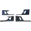 VSaero FRP KTOT Side Skirt Lower Splitters > Ford Mustang 2015-2020 - Image 10