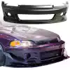 VSaero FRP TKYO Wide Body Front Bumper > Honda Civic EG 1992-1995 > 3dr Hatchback - Image 3