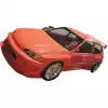 VSaero FRP TKYO Wide Body Fender Flares (front) 40mm > Honda Civic EG 1992-1995 > 3dr Hatchback - Image 2