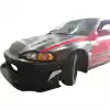 VSaero FRP TKYO Wide Body Fender Flares (front) 40mm > Honda Civic EG 1992-1995 > 3dr Hatchback - Image 19