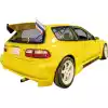 VSaero FRP TKYO Wide Body Fender Flares (rear) 50mm > Honda Civic EG 1992-1995 > 3dr Hatchback - Image 5