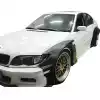 VSaero FRP TKYO V2 Wide Body Fender Flares (front) > BMW 3-Series 325i 330i E46 2002-2005 > 4dr Sedan - Image 19