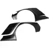 VSaero FRP TKYO V2 Wide Body Fender Flares (rear) > BMW 3-Series 325i 330i E46 1999-2005 > 4dr Sedan - Image 4