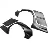 VSaero FRP TKYO V2 Wide Body Fender Flares (rear) > BMW 3-Series 325i 330i E46 1999-2005 > 4dr Sedan - Image 10