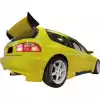 VSaero FRP TKYO Wide Body Rear Bumper Add-ons > Honda Civic EG 1992-1995 > 3dr Hatchback - Image 4