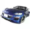 VSaero Plastic TKYO Wide Body Front Under Splitter > Mazda RX-8 SE3P 2009-2011 - Image 6