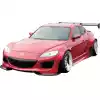 VSaero FRP TKYO Wide Body Front Lip Add-ons 2pc > Mazda RX-8 SE3P 2009-2011 - Image 3