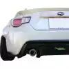 VSaero FRP TKYO v1 Wide Body Fenders (rear) 4pc 70mm > Subaru BRZ ZN6 2013-2020 - Image 5