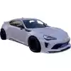 VSaero FRP AG T2 Wide Body Fenders (front) 4pc 50mm > Scion FR-S ZN6 2013-2016 - Image 3