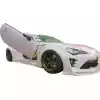 VSaero FRP AG T2 Wide Body Fenders (front) 4pc 50mm > Scion FR-S ZN6 2013-2016 - Image 8