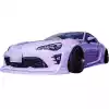 VSaero FRP AG T2 Wide Body Side Skirts > Scion FR-S ZN6 2013-2016 - Image 7