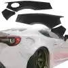 VSaero FRP AG T2 Wide Body Fenders (rear) 80mm > Scion FR-S ZN6 2013-2016 - Image 1