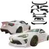 VSaero FRP AG T2 Wide Body Kit > Scion FR-S ZN6 2013-2016 - Image 1