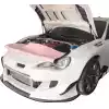 VSaero FRP VAR Wide Body Front Splitter > Toyota 86 2017-2020 - Image 2