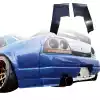 VSaero FRP TKYO Wide Body Rear Add-ons 2pc > Nissan Skyline R33 1995-1998 > 2dr Coupe - Image 1