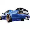 VSaero FRP TKYO Wide Body Rear Add-ons 2pc > Nissan Skyline R33 1995-1998 > 2dr Coupe - Image 2