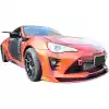 VSaero FRP AG T2 Wide Body Front Lip > Subaru BRZ ZN6 2013-2020 - Image 15