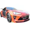 VSaero FRP AG T2 Wide Body Fenders (front) 4pc 50mm > Subaru BRZ ZN6 2013-2020 - Image 19