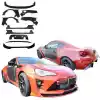 VSaero FRP AG T2 Wide Body Kit w Wings > Subaru BRZ ZN6 2013-2020 - Image 2