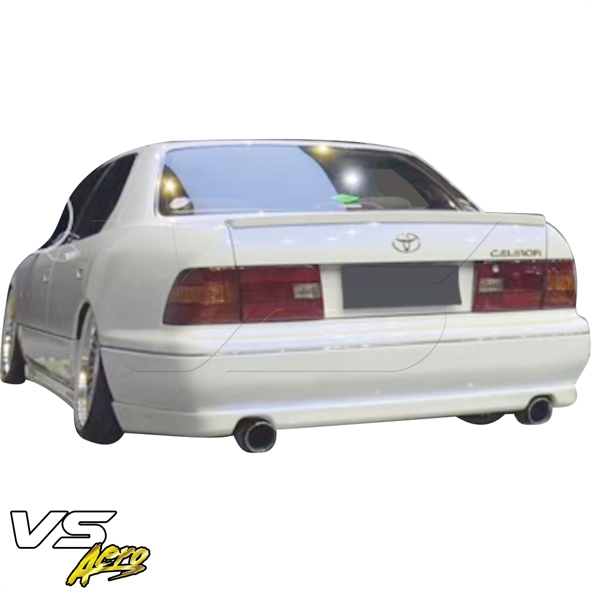 VSaero FRP FKON Rear Lip Valance > Lexus LS Series LS400 UCF21 1998-2000 - Image 1