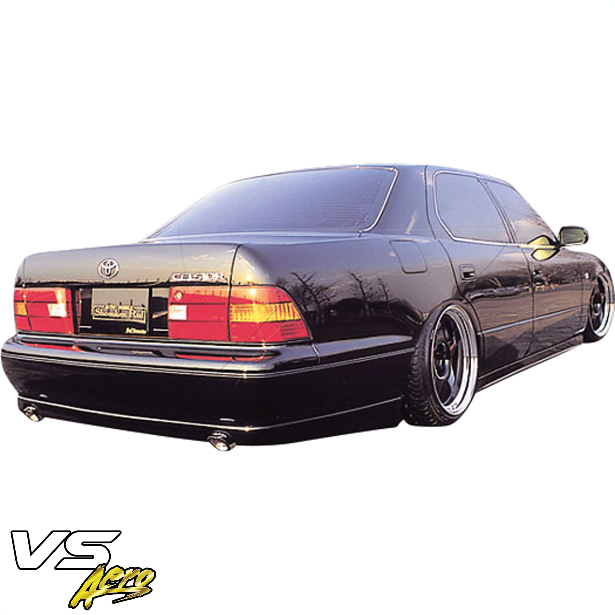 VSaero FRP FKON Rear Lip Valance > Lexus LS400 UCF21 1998-2000 - Image 2