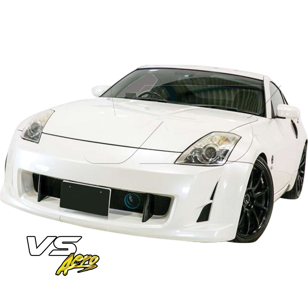 VSaero FRP AMUS Front Bumper > Nissan 350Z Z33 2003-2008 - Image 1