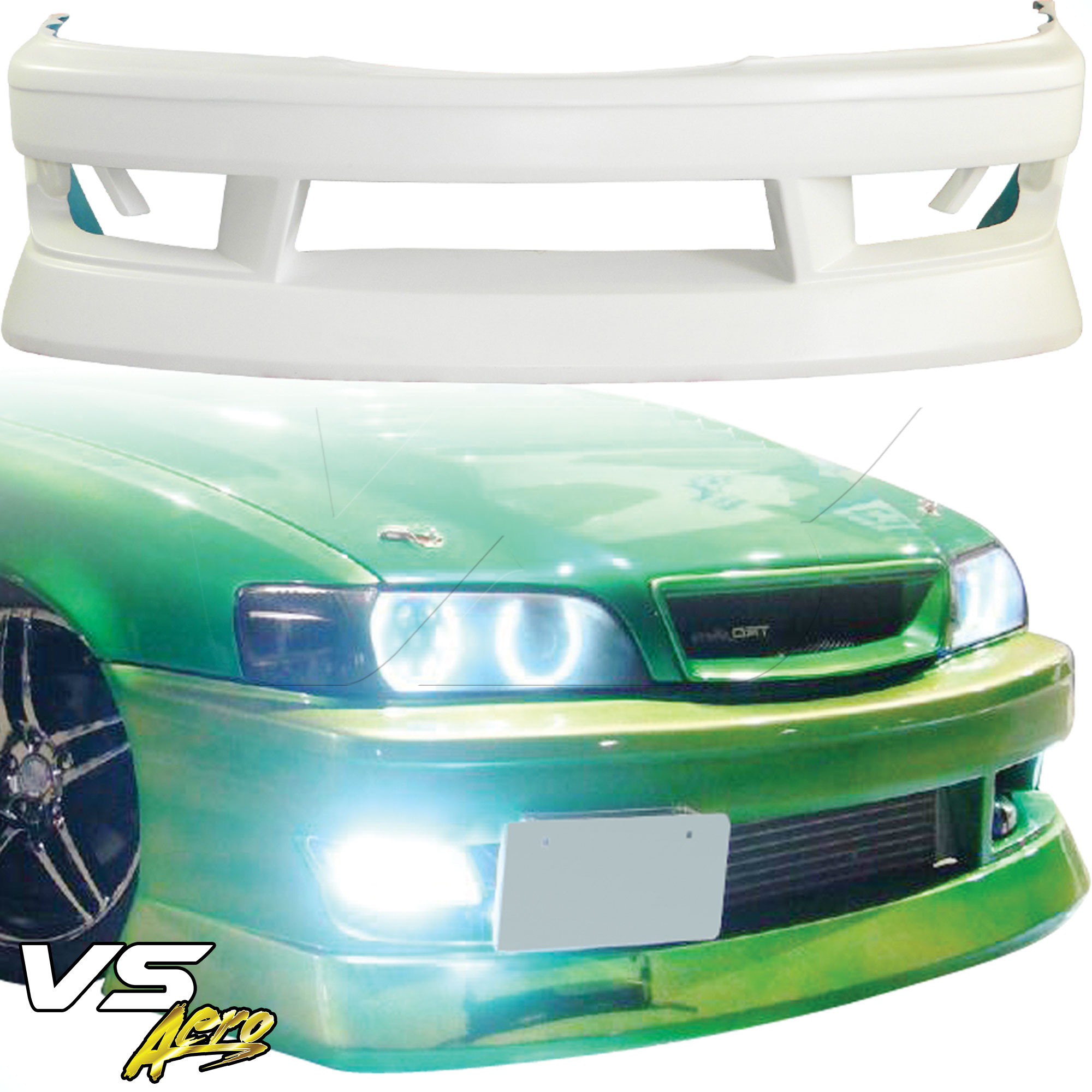 VSaero FRP BSPO Front Bumper > Toyota Chaser JZX100 1996-2000 - Image 10
