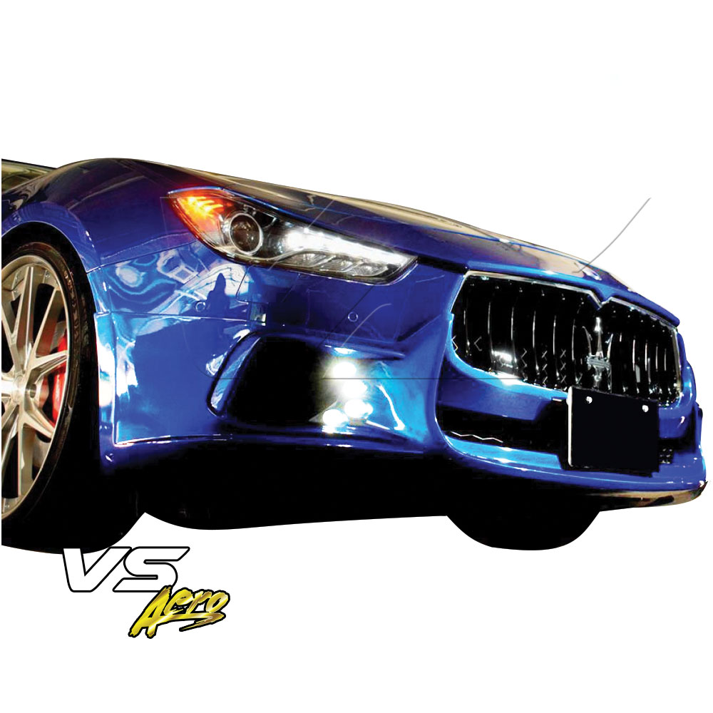 VSaero FRP WAL Front Lip Valance > Maserati Ghibli 2013-2017 - Image 2
