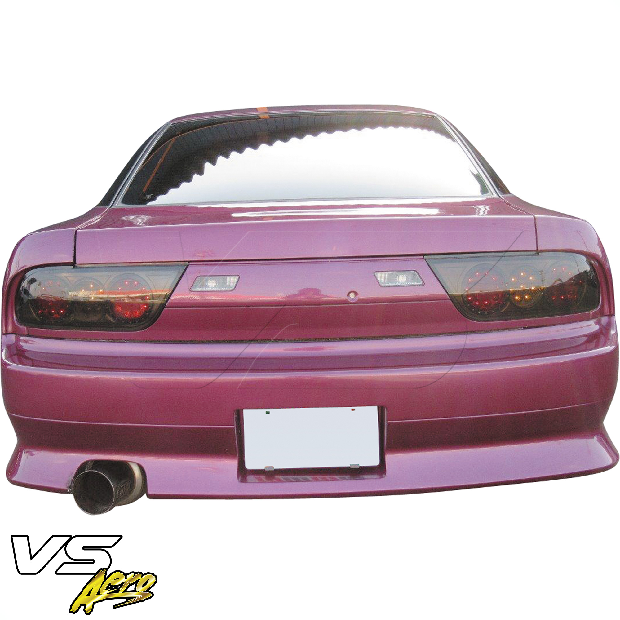 VSaero FRP VERT RIG Wide Body Rear Bumper > Nissan 240SX 1989-1994 > 3dr - Image 3