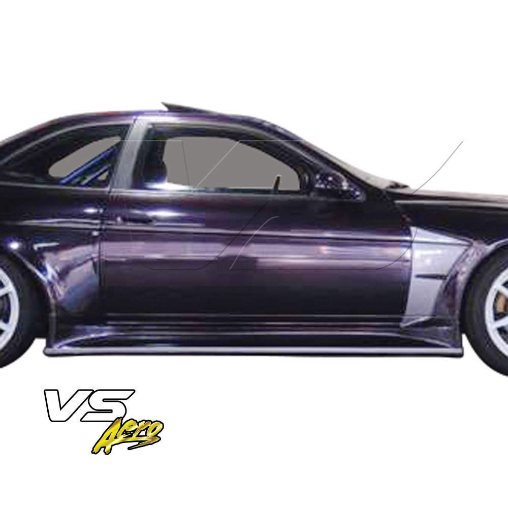 VSaero FRP VERT RIG Wide Body Side Skirts > Lexus SC Series SC300 SC400 1992-2000 - Image 7