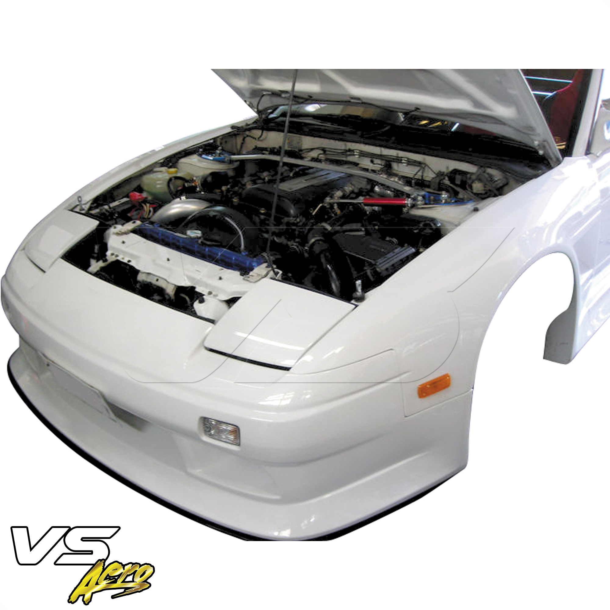 VSaero FRP VERT RIG Wide Body Front Bumper > Nissan 240SX 1989-1994 > 3dr - Image 17