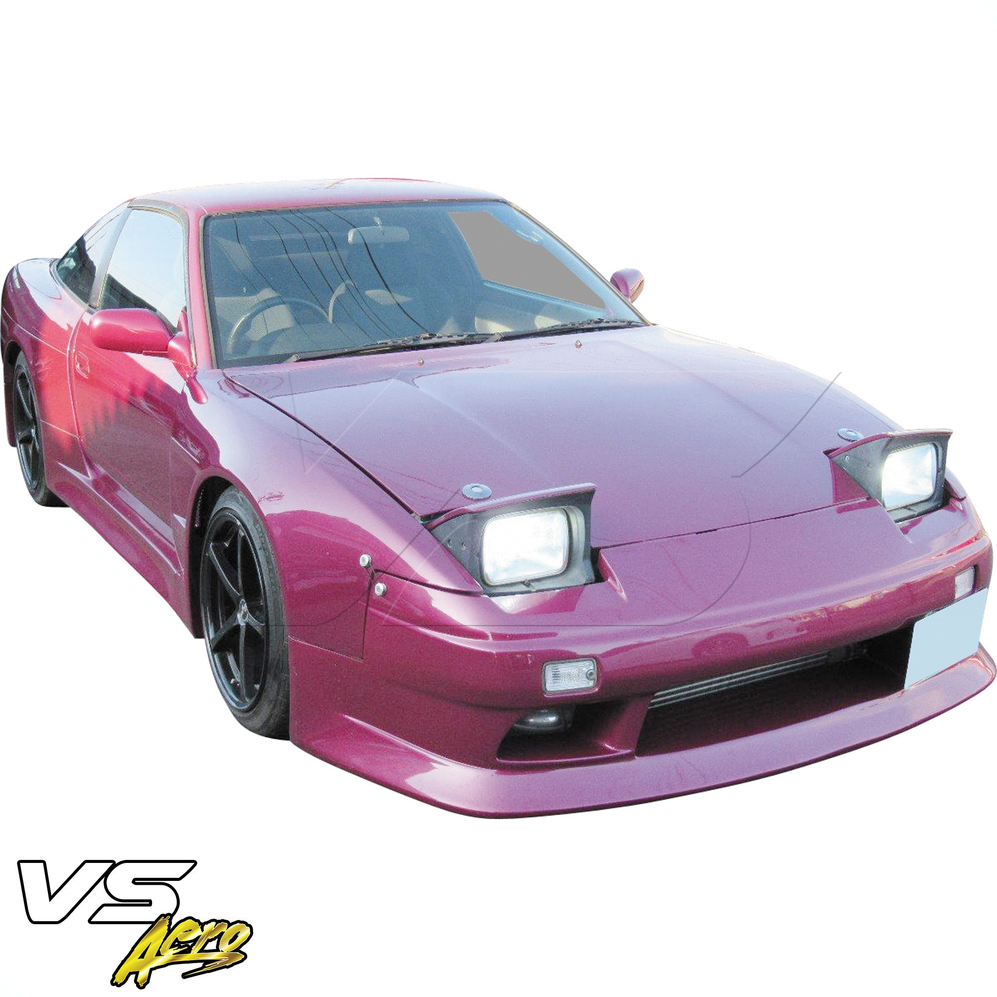 VSaero FRP VERT RIG Wide Body Front Bumper > Nissan 240SX 1989-1994 > 3dr - Image 2