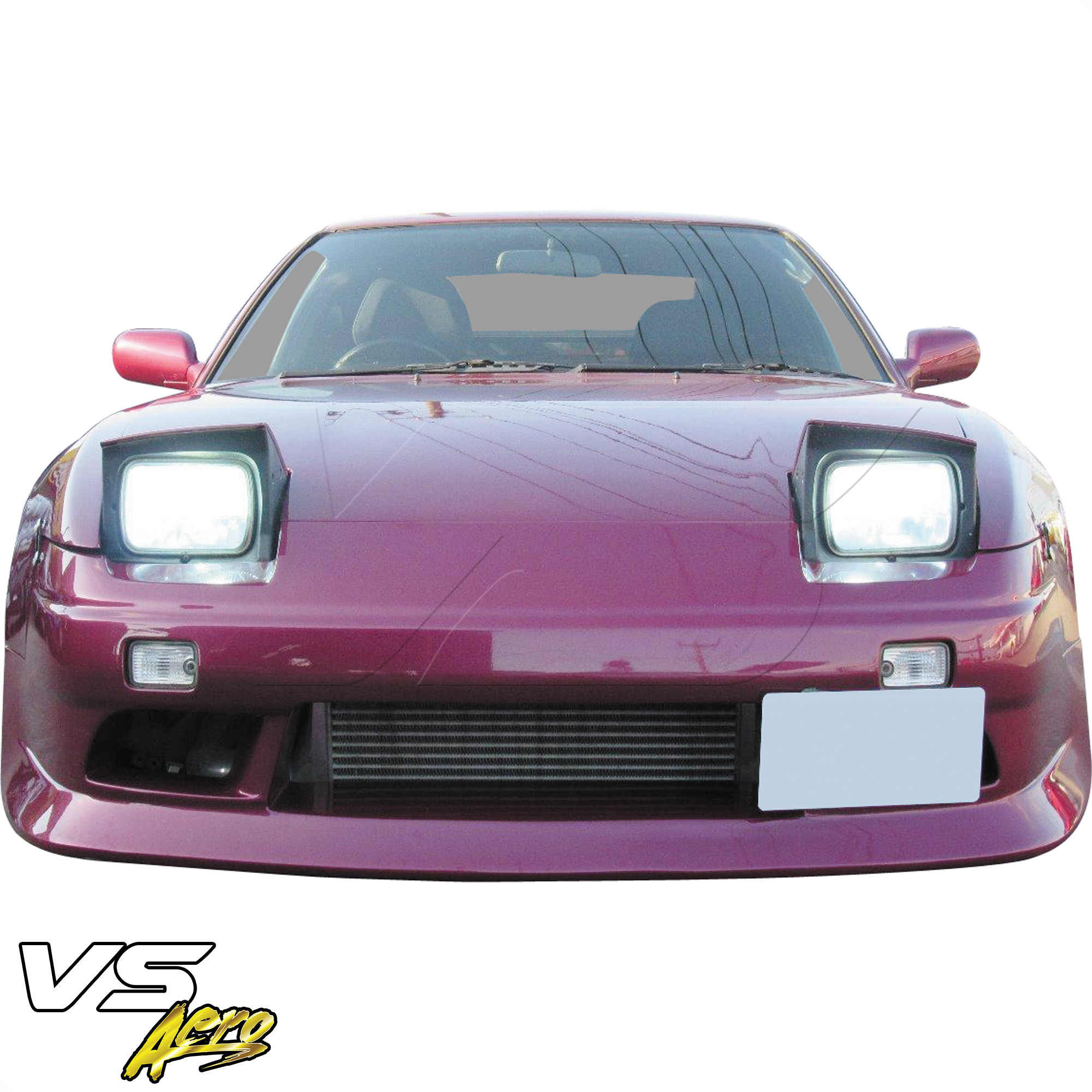 VSaero FRP VERT RIG Wide Body Front Bumper > Nissan 240SX 1989-1994 > 3dr - Image 4