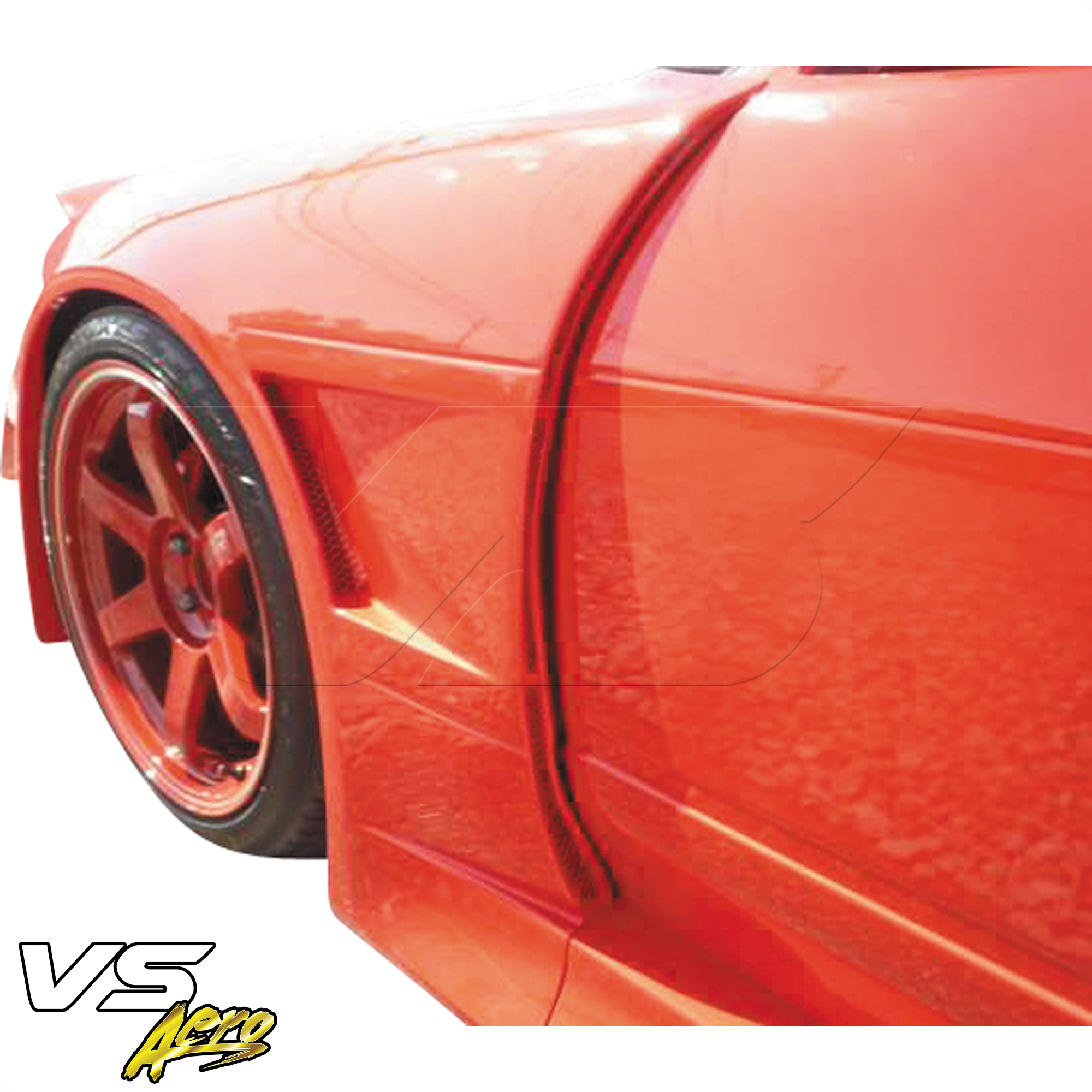 VSaero FRP VERT RIG Wide Body 35mm Fenders (front) > Nissan 240SX 1989-1994 > 3dr - Image 4