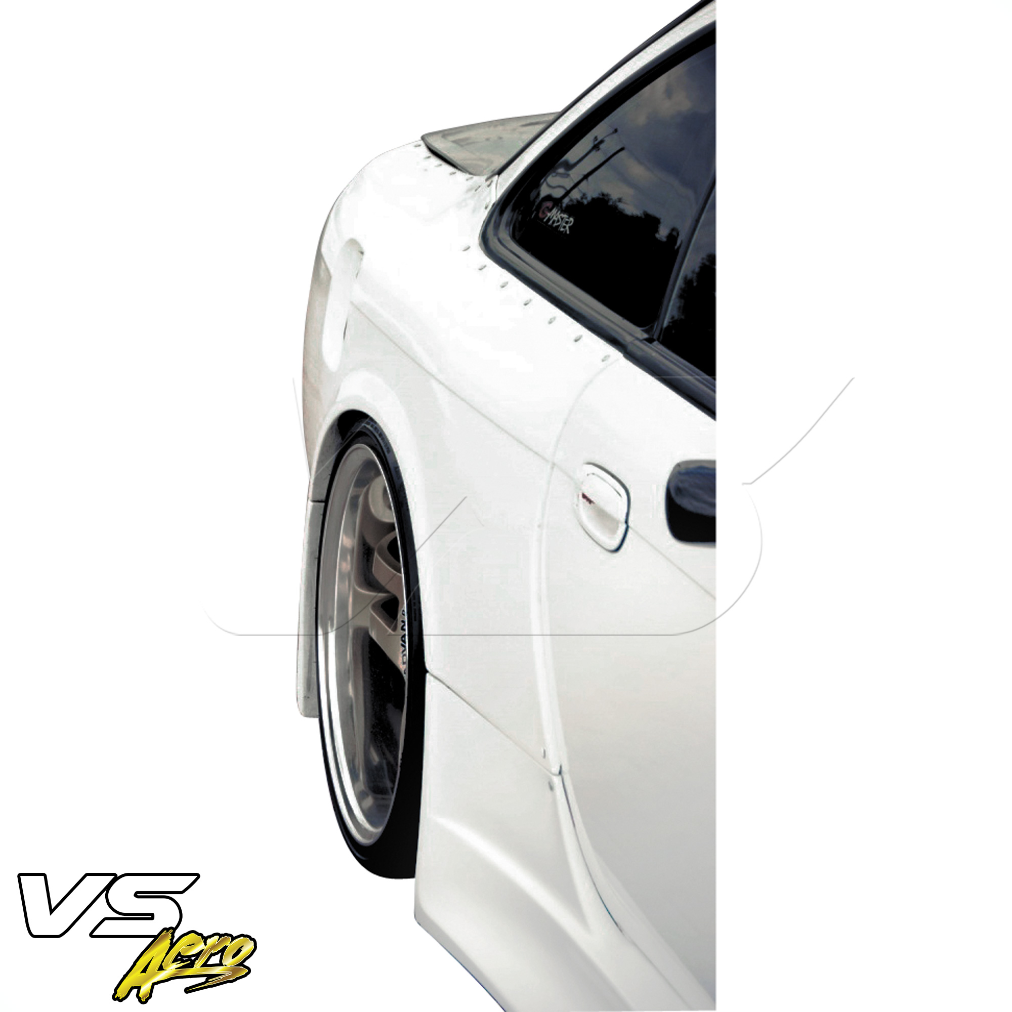 VSaero FRP VERT RIG Wide Body 35mm Fenders (rear) > Nissan 240SX 1989-1994 > 3dr - Image 10