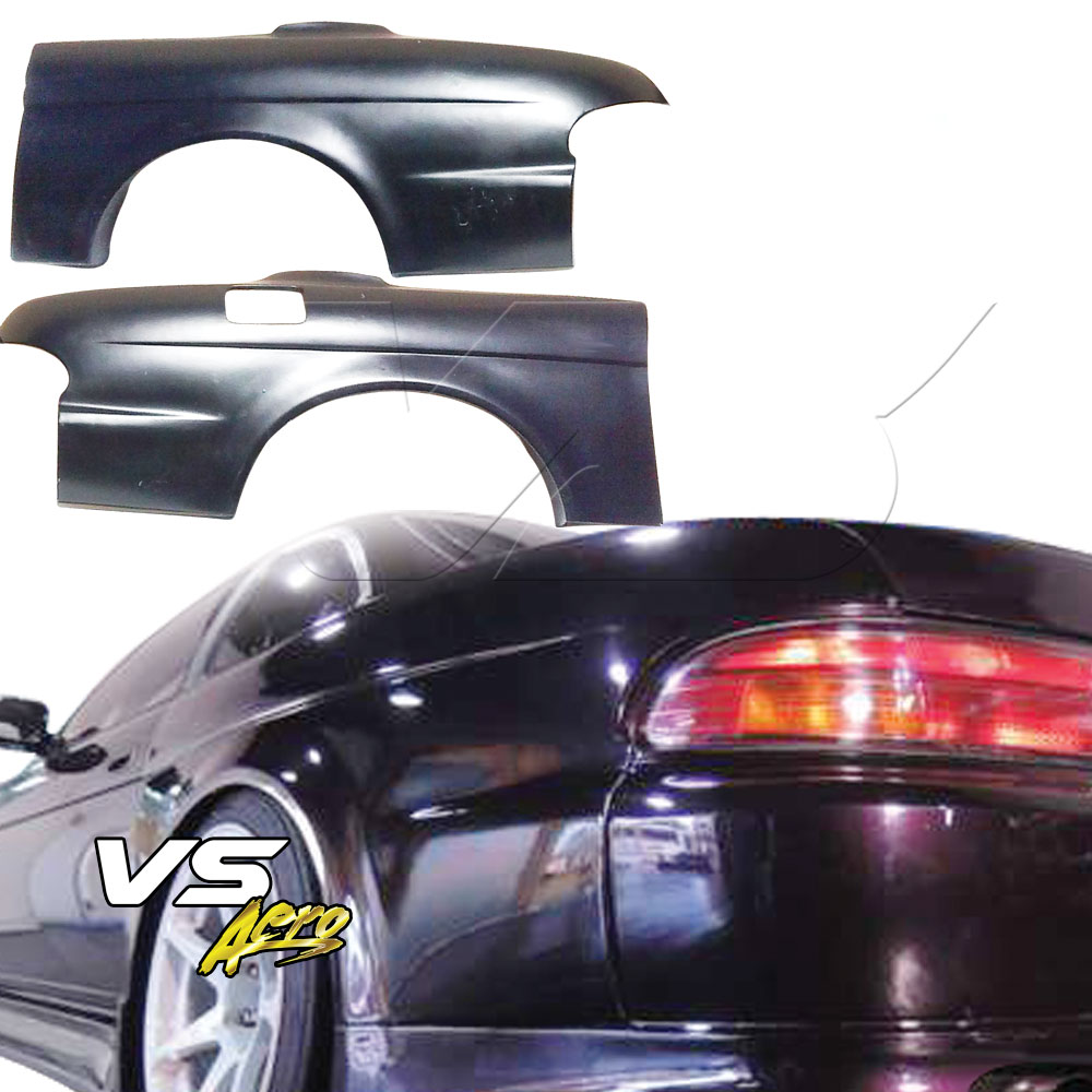 VSaero FRP VERT RIG Wide Body 50mm Fenders (rear) > Lexus SC300 1992-2000 - Image 1