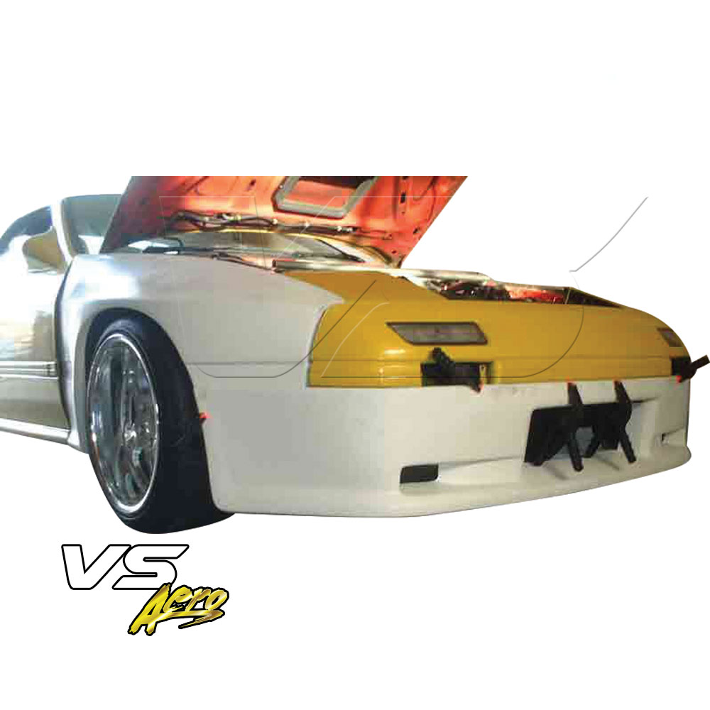 VSaero FRP MARI Tri Wide Body Front Lip Valance > Mazda RX-7 FC3S 1986-1992 - Image 13