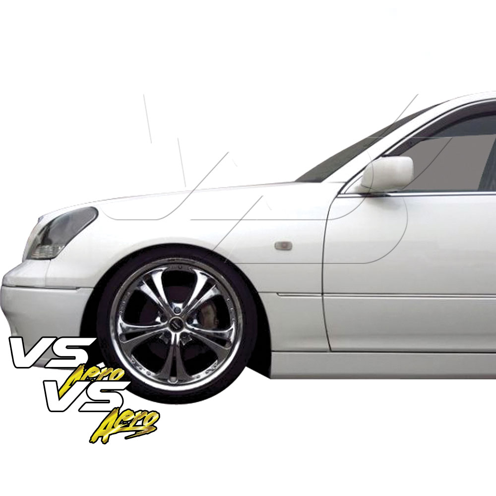 VSaero FRP JD Front Bumper > Lexus LS Series LS430 UCF30 2001-2003 - Image 4
