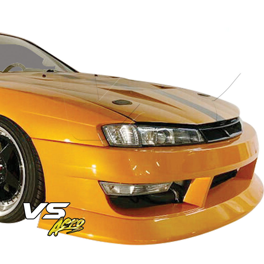 VSaero FRP BSPO Blister Wide Body Front Bumper > Nissan 240SX S14 1997-1998 - Image 8