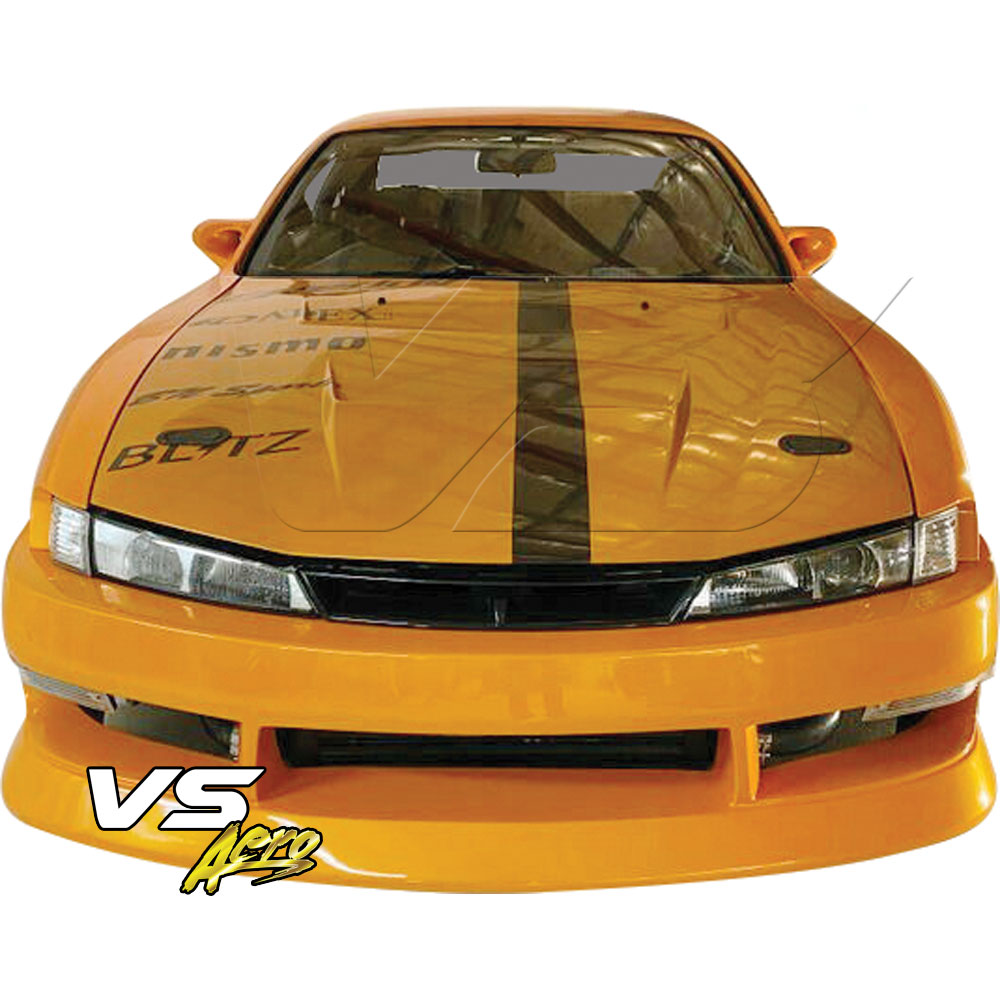 VSaero FRP BSPO Blister Wide Body Front Bumper > Nissan 240SX S14 1997-1998 - Image 10