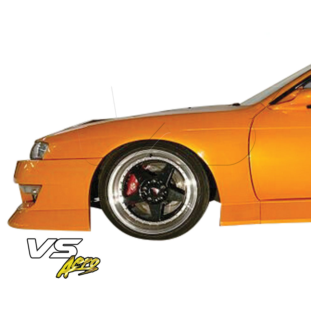 VSaero FRP BSPO Blister Wide Body Fenders (front) > Nissan 240SX S14 1997-1998 - Image 16