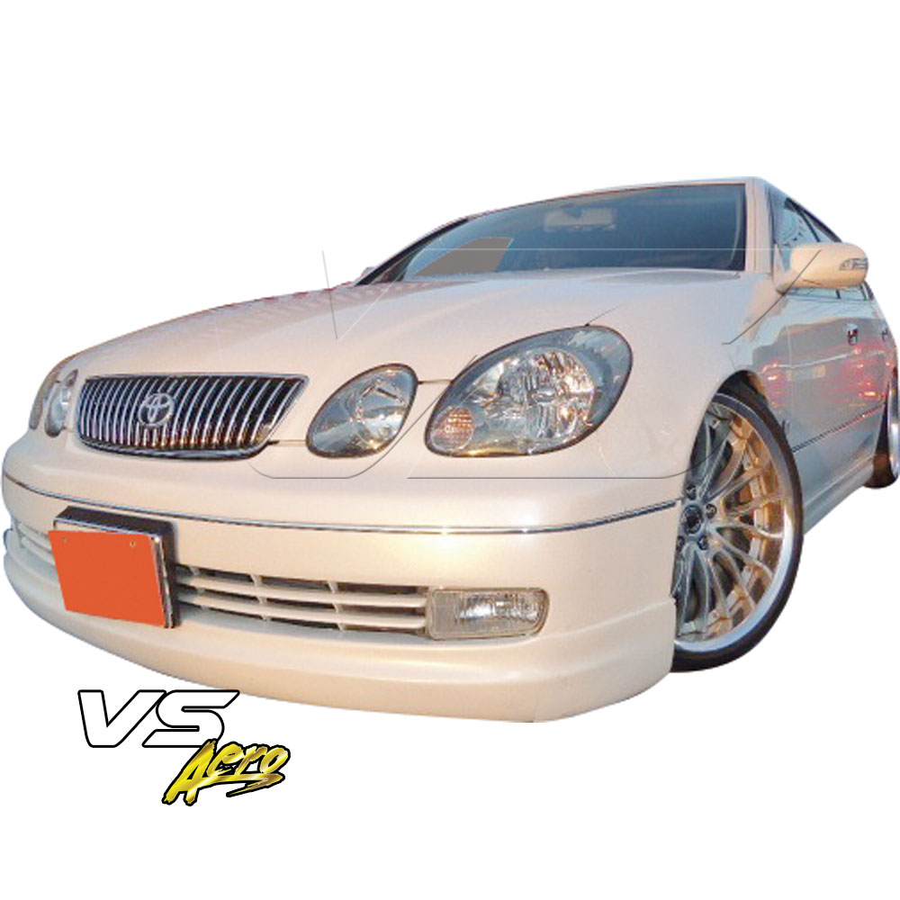 VSaero FRP WAL EXEC Front Lip Valance > Lexus GS300 1998-2002 - Image 2